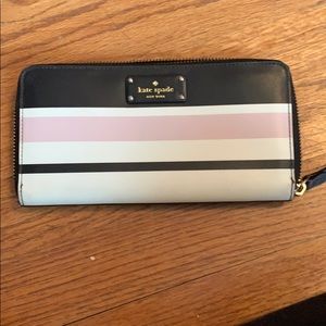 Kate Spade Striped Wallet
